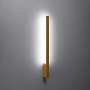 Kinkiet liniowy Lahti złoty LED Thoro | 70cm