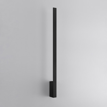 Kinkiet LED Lahti 90cm czarny - Thoro | Nowoczesne oświetlenie