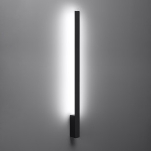 Kinkiet LED Lahti 90cm czarny - Thoro | Nowoczesne oświetlenie