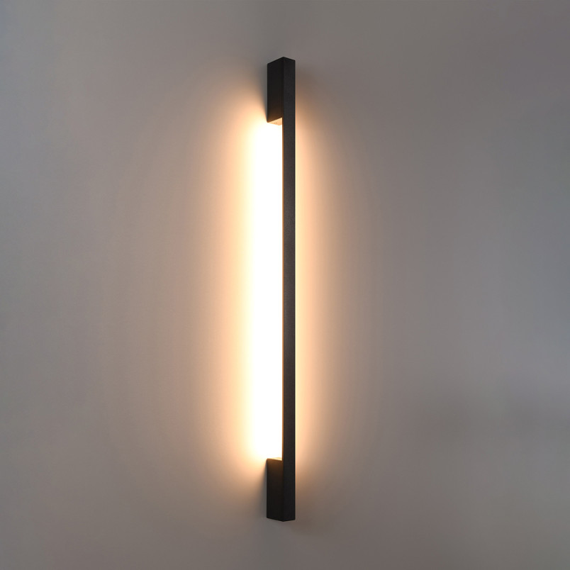 Kinkiet LED Thoro Sappo 120cm Czarny | Nowoczesny Design