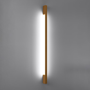 Kinkiet pionowy Thoro Sappo 150cm złoty LED - Nowoczesny design