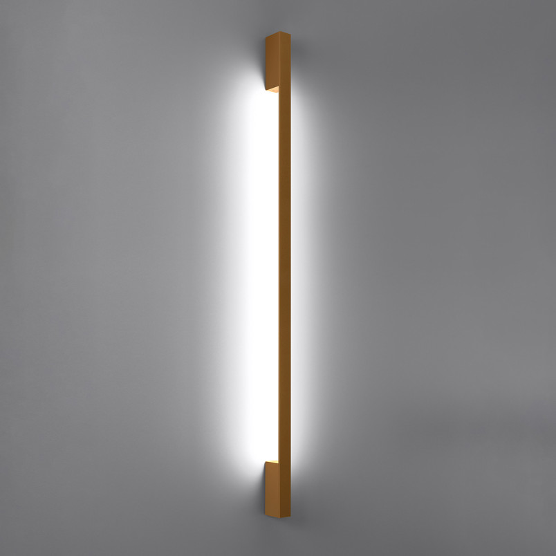 Kinkiet pionowy Thoro Sappo 150cm złoty LED - Nowoczesny design