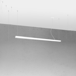 Lampa wisząca LED Pinne 200cm biała Thoro - Oświetlenie