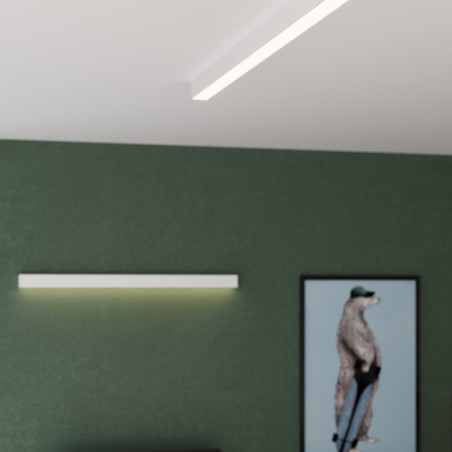 Plafon LED Pinne 200cm biały Thoro | Oświetlenie sufitowe
