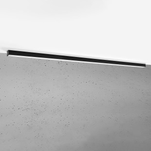 Plafon LED Pinne 200cm czarny Thoro | Oświetlenie LED