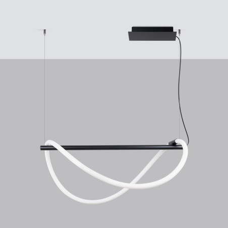 Lampa wisząca LED Thoro Galakse | Nowoczesny design z pilotem