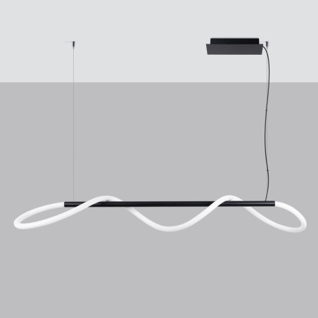 Lampa wisząca LED Thoro Galakse - Nowoczesny design z pilotem