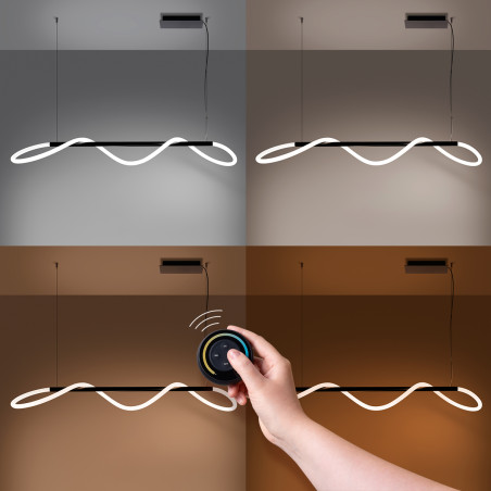 Lampa wisząca LED Thoro Galakse - Nowoczesny design z pilotem