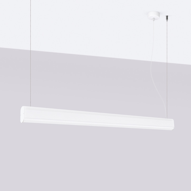 Lampa wisząca LED Thoro Farge 120cm - Nowoczesny design i pilot!