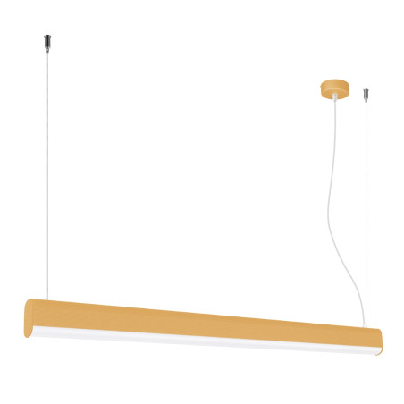 Lampa wisząca LED Thoro Farge 120cm - Złota, z Pilotem