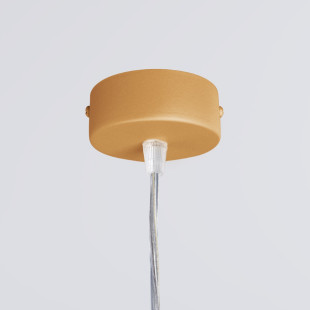 Lampa wisząca LED Thoro Farge 120cm - Złota, z Pilotem