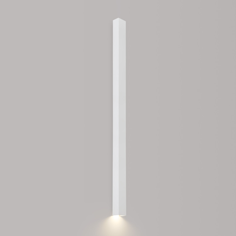 Kinkiet pionowy Freya 150cm biały Thoro - Minimalistyczny design