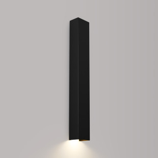 Kinkiet Freya 60cm czarny Thoro | Minimalistyczny design