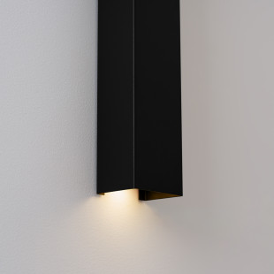 Kinkiet Freya 60cm czarny Thoro | Minimalistyczny design