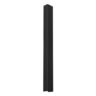 Kinkiet Freya 90cm czarny Thoro | Minimalistyczny design