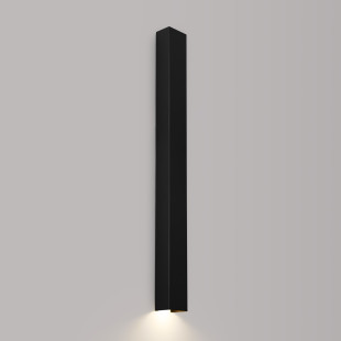 Kinkiet Freya 90cm czarny Thoro | Minimalistyczny design
