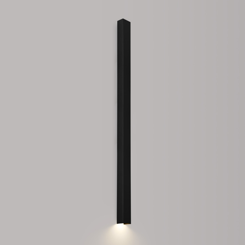 Kinkiet Freya 150cm czarny Thoro | Minimalistyczny design