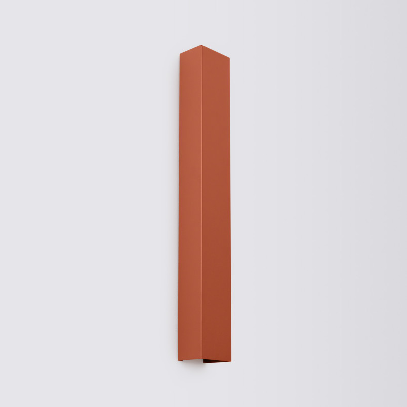 Kinkiet Freya 60cm ochra czerwona Thoro | Minimalistyczny design