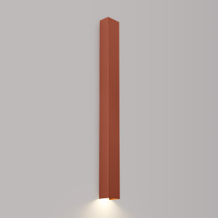 Kinkiet Freya 90cm ochra czerwona Thoro | Minimalistyczny design