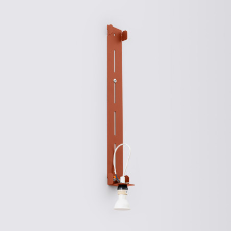 Kinkiet Freya 90cm ochra czerwona Thoro | Minimalistyczny design