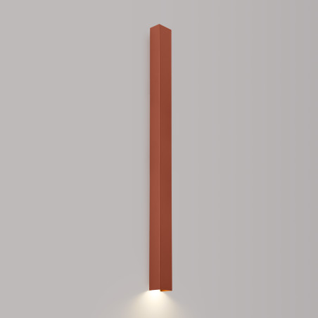 Kinkiet Freya 120cm Thoro | Minimalistyczny design, ochra czerwona