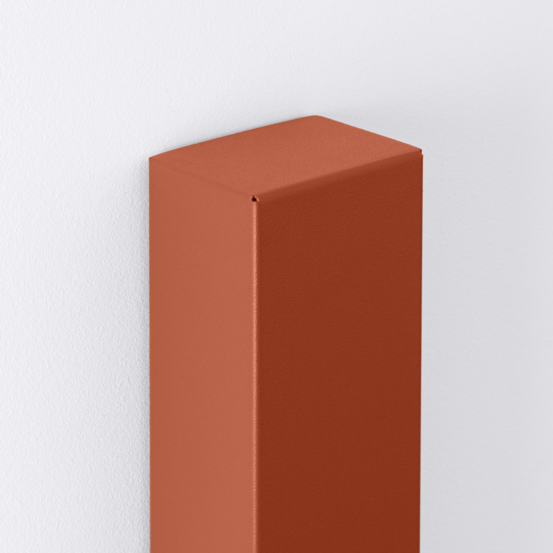 Kinkiet Freya 120cm Thoro | Minimalistyczny design, ochra czerwona