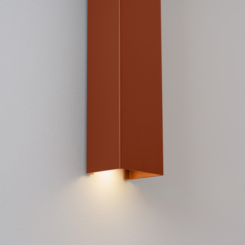 Kinkiet Freya 150cm Thoro | Minimalistyczny design, ochra czerwona