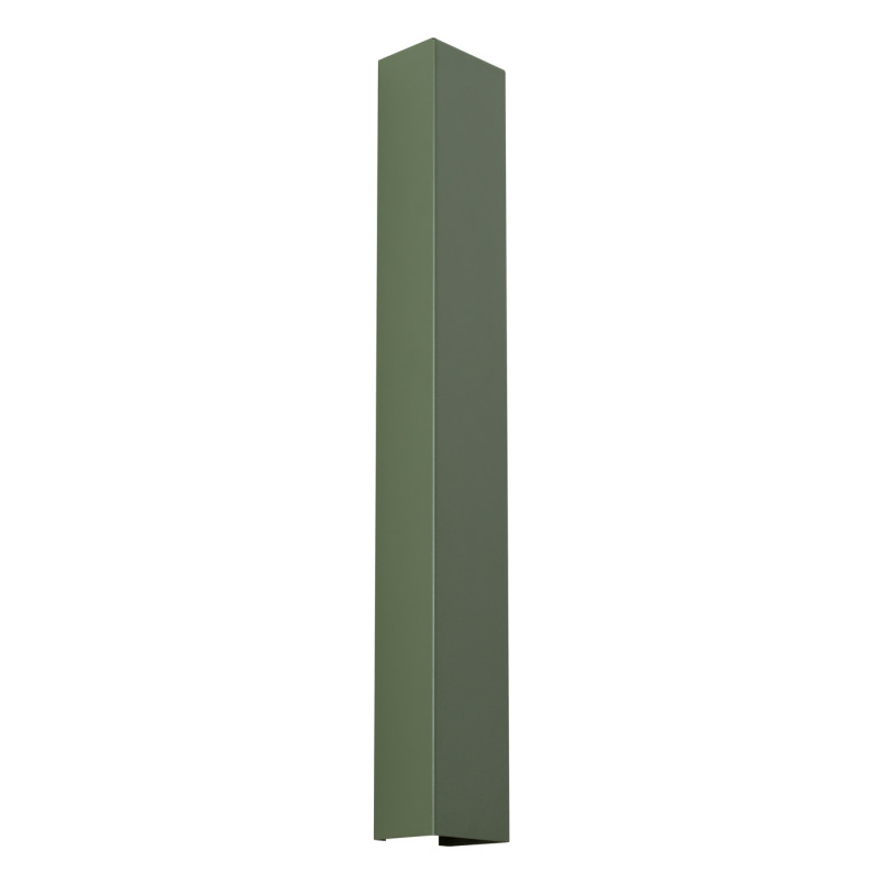 Kinkiet Freya 60cm, zielony oliwkowy Thoro | Minimalistyczny design