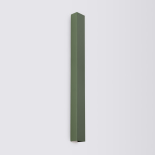 Kinkiet Freya 90cm, zielony oliwkowy | Thoro - Minimalistyczny design
