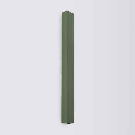 Kinkiet Freya 90cm, zielony oliwkowy | Thoro - Minimalistyczny design