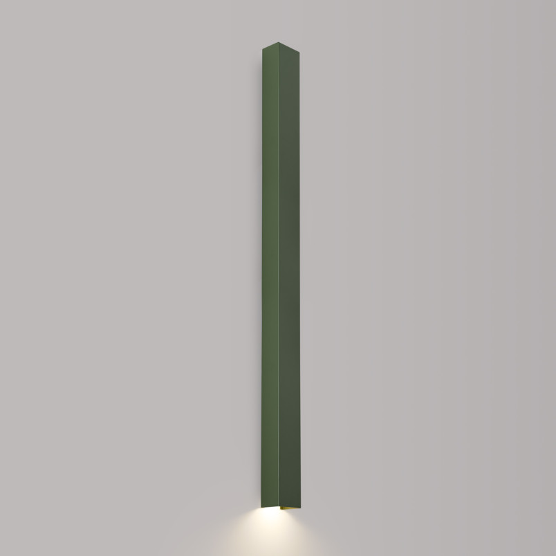 Kinkiet Freya 120cm, Zielony Oliwkowy | Thoro