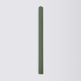 Kinkiet Freya 150cm zielony oliwkowy Thoro | Minimalistyczny design