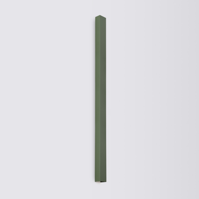 Kinkiet Freya 150cm zielony oliwkowy Thoro | Minimalistyczny design