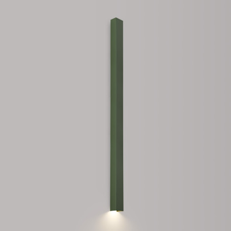 Kinkiet Freya 150cm zielony oliwkowy Thoro | Minimalistyczny design