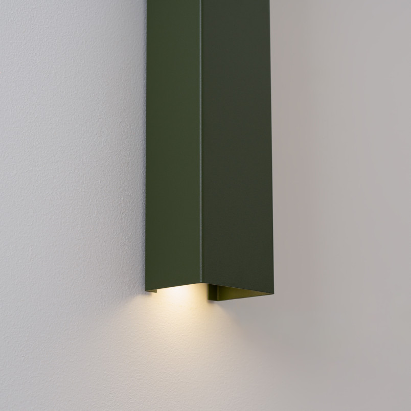 Kinkiet Freya 150cm zielony oliwkowy Thoro | Minimalistyczny design