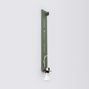 Kinkiet Freya 150cm zielony oliwkowy Thoro | Minimalistyczny design