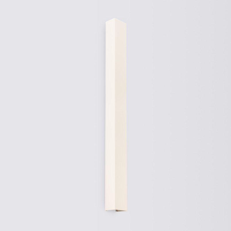 Kinkiet pionowy Freya beżowy Thoro | Minimalistyczny design