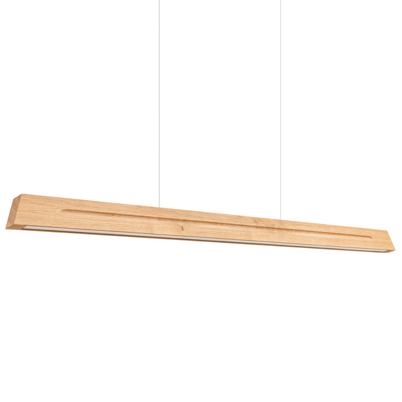Lampa wisząca drewniana Skog 150cm LED Thoro | Nowoczesny Design