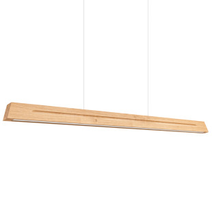 Lampa wisząca drewniana Skog 150cm LED Thoro - Nowoczesny Design