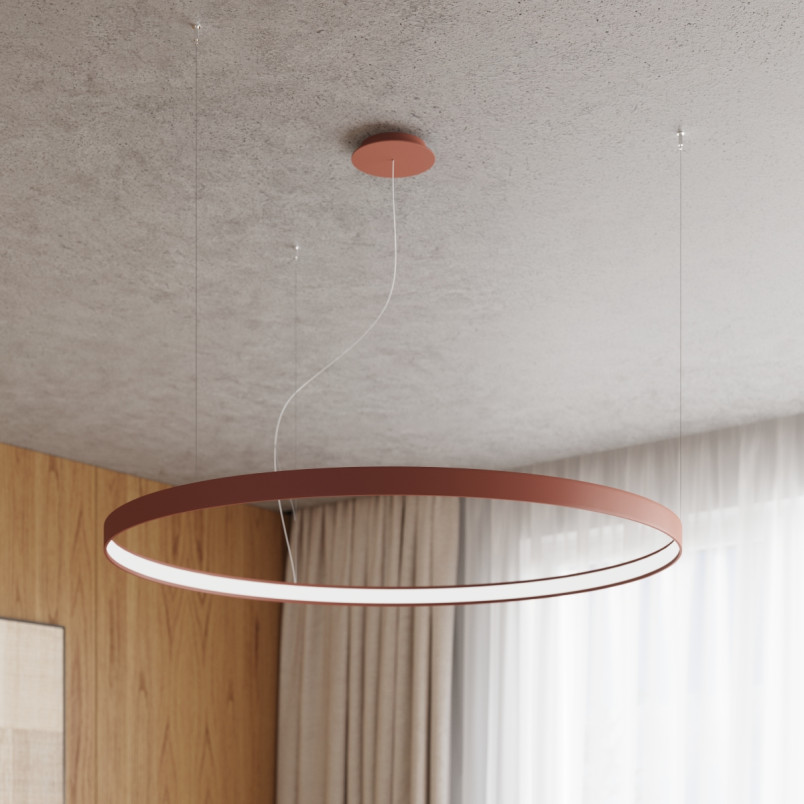 Żyrandol LED Rio Thoro: Nowoczesny design, ciepłe światło