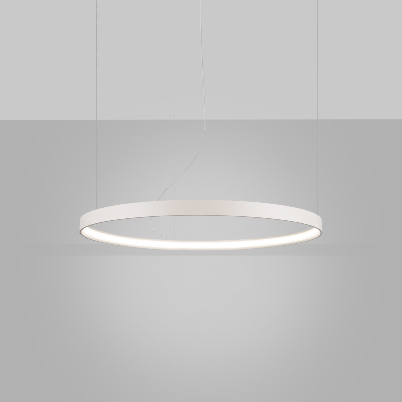 Żyrandol LED Rio beżowy Thoro - Nowoczesny design