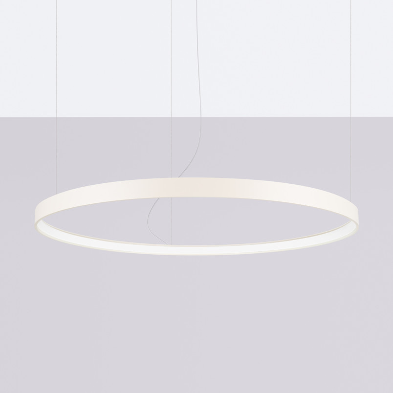 Żyrandol LED Rio 110cm Beżowy Thoro | Nowoczesne Oświetlenie