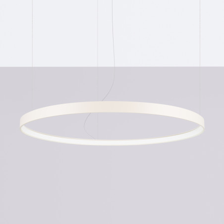 Żyrandol LED Rio 110cm Beżowy Thoro | Nowoczesne Oświetlenie