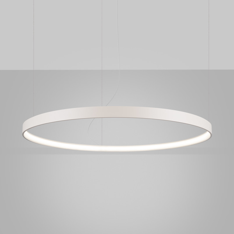 Żyrandol LED Rio 110cm Beżowy Thoro | Nowoczesne Oświetlenie