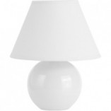 Lampa stołowa biała Primo - eleganckie oświetlenie Brilliant