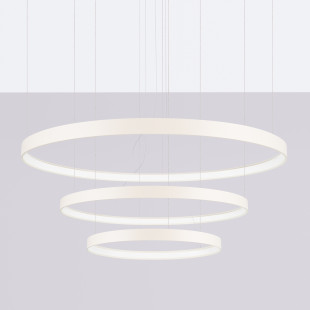Żyrandol LED Rio III Thoro - Nowoczesny Design | Beżowy