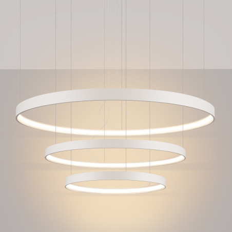 Żyrandol LED Rio III Thoro - Nowoczesny Design | Beżowy