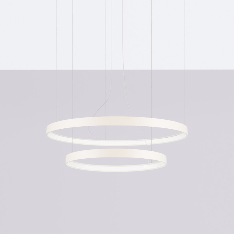 Żyrandol LED Rio II Thoro - Nowoczesny design, 55W, 6512lm