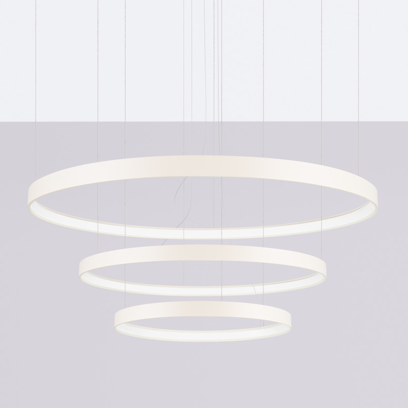 Żyrandol LED Thoro Rio III - Nowoczesny design, 11840lm