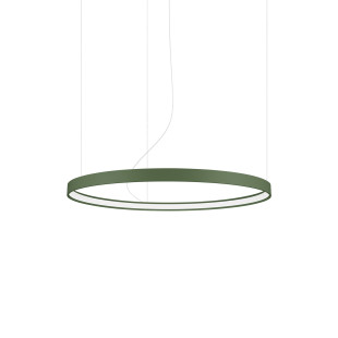 Żyrandol LED Rio Thoro - Zielony, Nowoczesny Design